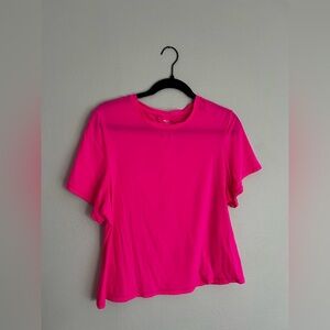 SKIMS Fit’s Everybody Hot Pink Top Colorful